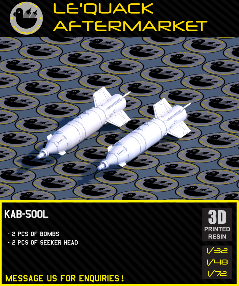 KAB-500L 3D printed resin scale model accessory