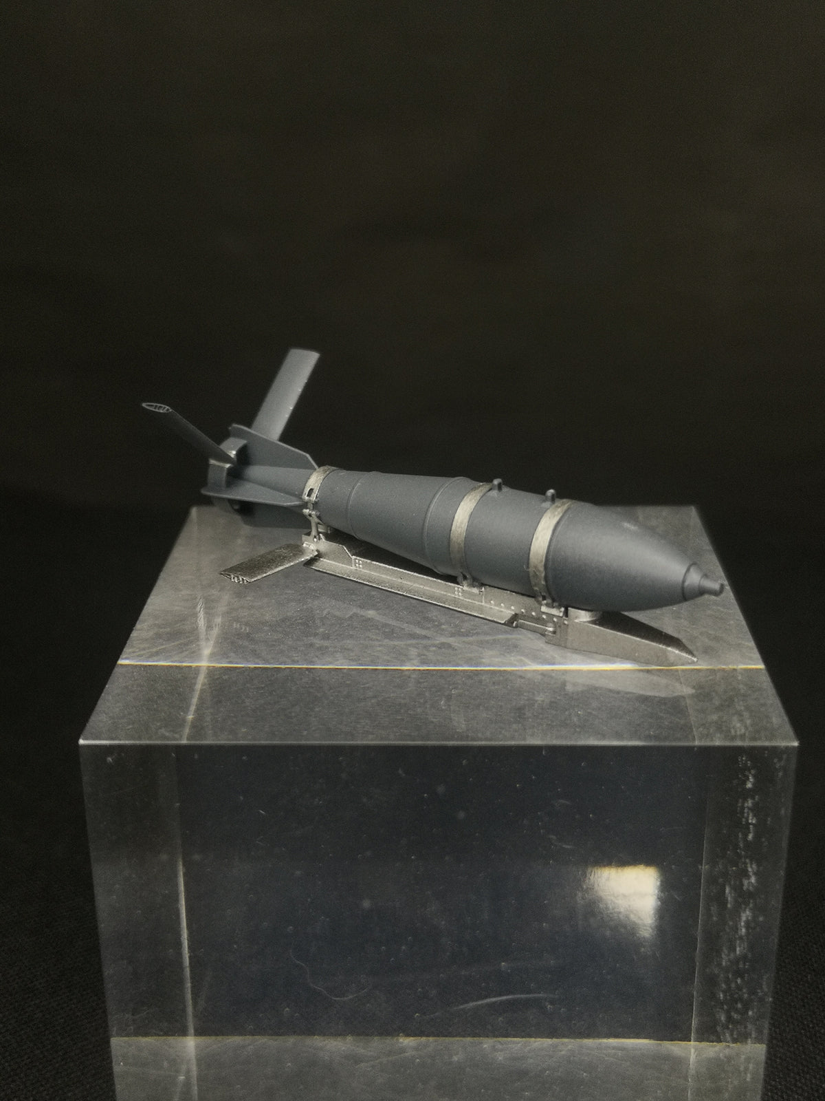 FAB 500-M62 UMPK 3D printed resin scale model accessory, painted example