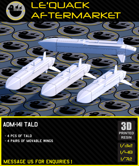 ADM-141 TALD 3D printed resin scale model accessory